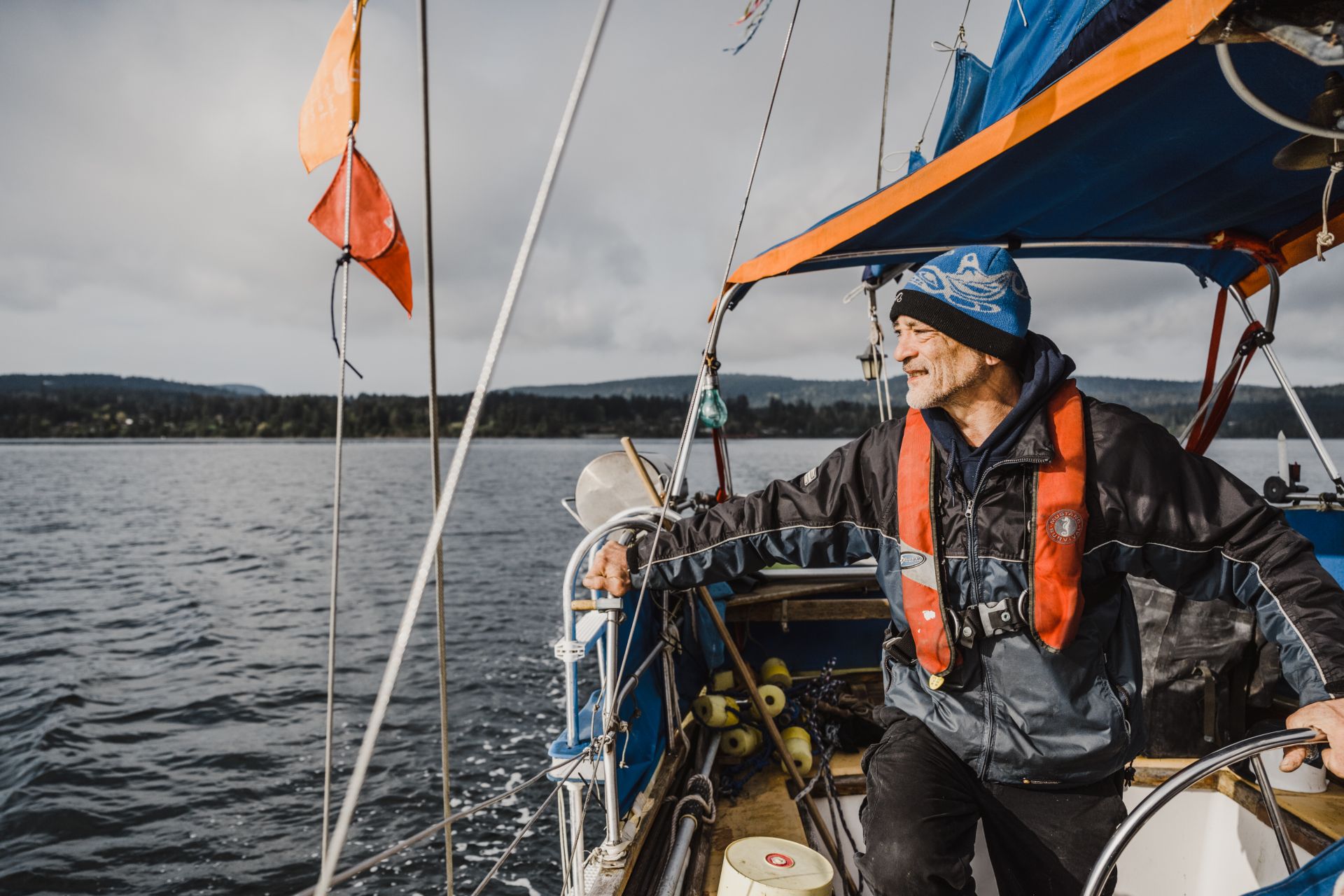boating in the southern gulf islands