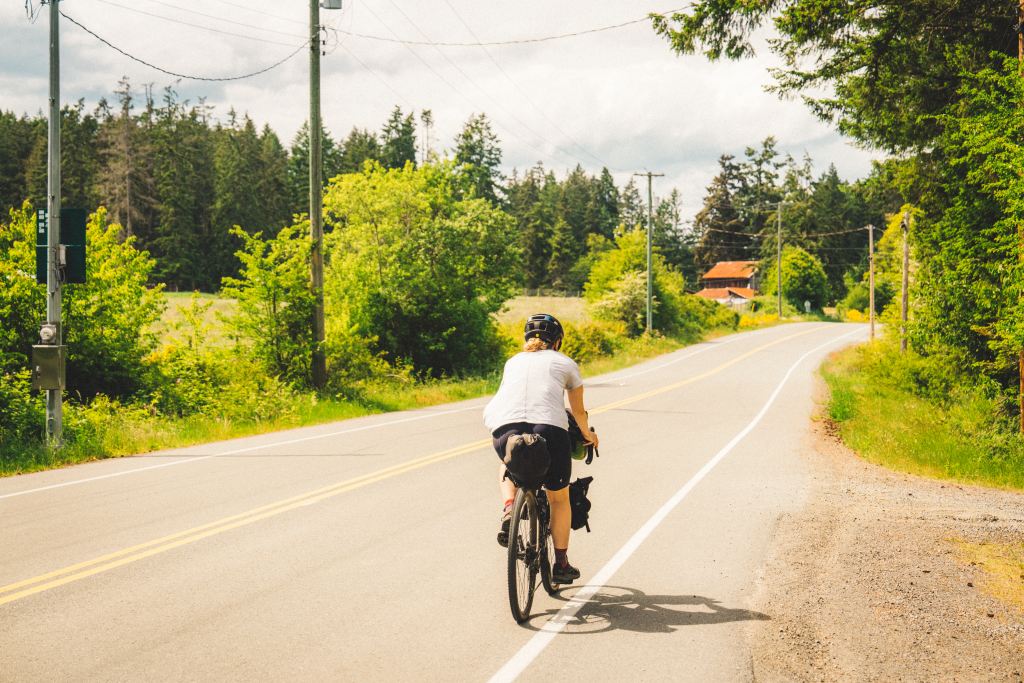 Bikepacking on Salt Spring Island