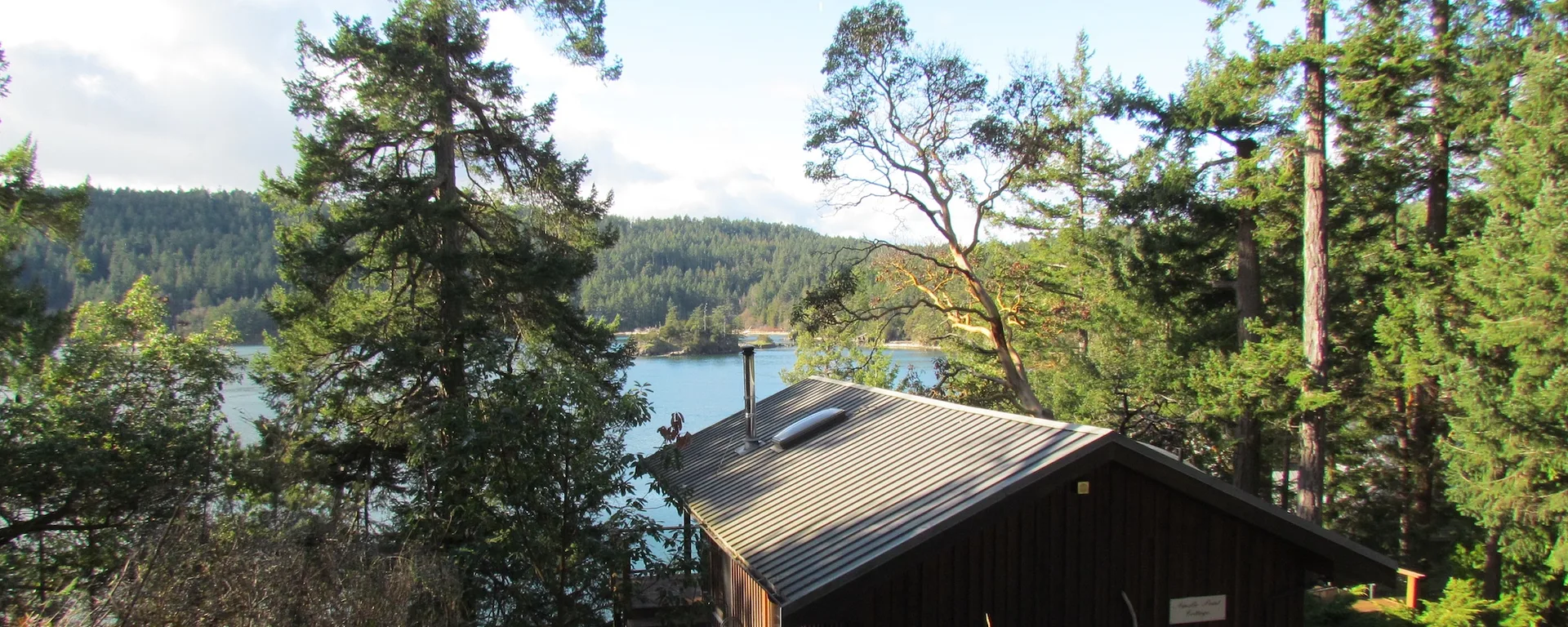 Ainslie Point Cottage view of ocean