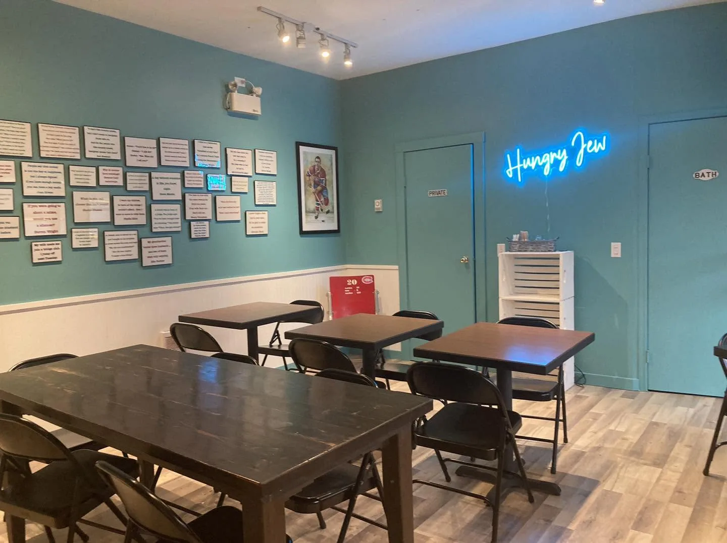 inside seating at Buzzy's Lunchetonette