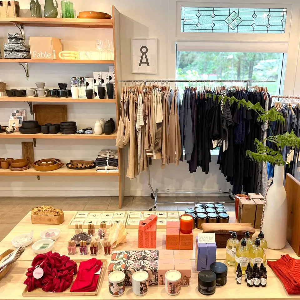 product display inside store