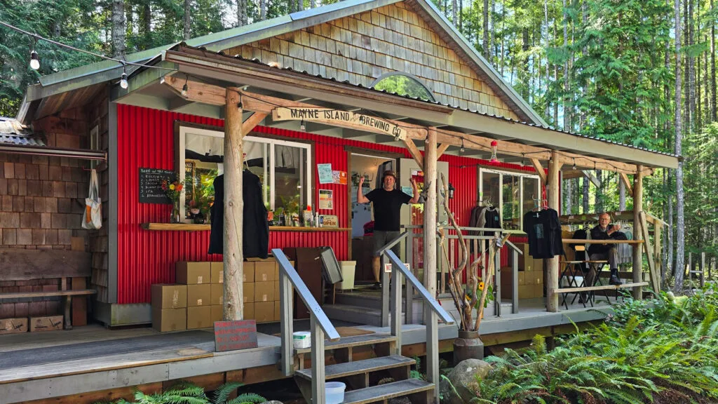 Mayne Island Brewing Company building